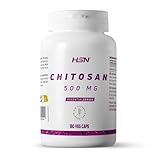 HSN Chitosan 3000 MG | 180 Pflanzliche Kapseln aus Chitosan, gewonnen aus Chitin pro...