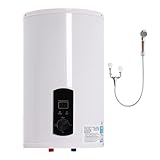 OUBUBY Elektrischer Warmwasserspeicher 50L Warmwasserboiler 2000W 220V Wandhängend...