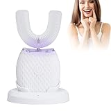 Ultraschall Zahnbürste, 360° Automatische Ultraschall Elektrozahnbürste, Elektrische...