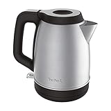 Tefal Element KI280D Premium Wasserkocher aus Edelstahl | Kabellos | 360°-Sockel | 2400 W...