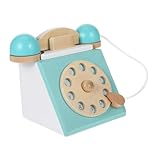 ibasenice Antikes Telefon Altes Handy Retro Gefälscht Altes Telefon Aus Holz Holztelefon...