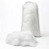 DqiUnaX Füllwatte, 300g Hochwertige Füllwatte Für Kuscheltiere Und Kissen, Waschbare...