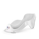 Angelcare ergonomischer Badesitz für die Baby-Badewanne Light Grey, angenehm weiche...