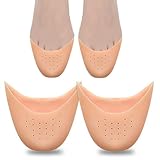 AFCJLTO 1 Paare Zehenschutz Silikon, Soft Ballett Spitzenschoner, Zehenschutz Ballett,...