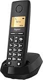 Gigaset Pure 120 - Schnurloses Telefon mit Anrufschutz und ECO DECT - beleuchtetes Display...