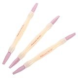 EXQUIMEUBLE 3 Stück Nagelquarzstift Nagelhautstift Kristallnagelfeile Nagellackentferner...