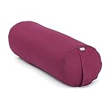 Bodhi | Yoga Bolster ECO | 100% Bio-Baumwolle | Yogarolle mit Bio Dinkelfüllung |...