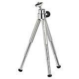 Cullmann 4007134500334 'ALPHA 15' Ministativ mit Kugelkopf silber