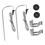 UPKOCH Digitales Bbq Fleischthermometer mit Edelstahl Sonde Food Probe Thermometer für...