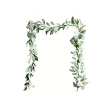 Künstliche Weinblätter, Weinranken, grüne Girlanden für Hochzeit, Party,...