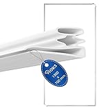 VIOKS Kühlschrank Dichtung Weiß 1300x700mm - Gefrierschrank Türdichtung Gummi zum...