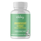 Vitabay Johanniskraut Extrakt 5000 mg • 120 vegane Kapseln • St. John's Wort •...