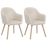 WOLTU Esszimmerstühle BH95cm-2 2er Set Küchenstuhl Wohnzimmerstuhl...