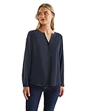 Street One Damen Style Bamika Bluse, Dark Blue, 40 EU