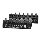 NUOBESTY 14-teiliges Set Schraubenzieher Set Autoreparaturwerkzeugkit Kurzer...