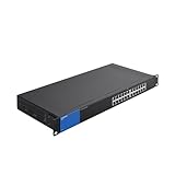 Linksys LGS124-EU 24-Port Unmanaged Gigabit-Netzwerk-Switch – Ethernet-Switch/Hub mit...
