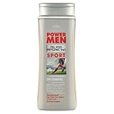 JOANNA Power Men Sport DeoPlex Duschgel für Männer 5in1 - Energie mit Hefe - Gründlich...