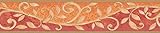 A.S. Création Bordüre - Papierbordüre mit wundervollen Blumen in Orange, Rot...