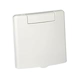Saugdose quadratisch Design VEX-S Farbe Weiss, Zentralstaubsauger Steckdose,...