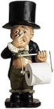 KazeRyu Toilettenpapierhalter, Parodie Eines Toilettenbutlers Aus Kunstharz –...