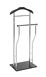 HAKU Möbel Herrendiener, MDF, chrom-schwarz, B 45 x T 30 x H 110 cm