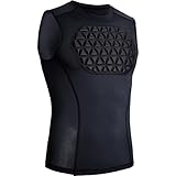 Legendfit Baseball-Brustschutz, gepolstert, Kompressionsshirt, Unterstützung, Softball,...