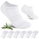 Cirorld Bambus Sneaker Socken Damen Herren 39-42 43-46, 6 Paar Atmungsaktive Kurze Socken,...