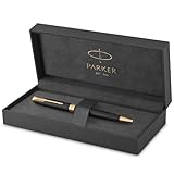 Parker Sonnet Kugelschreiber | Matt-Schwarze Lackierung mit Goldzierteilen |...