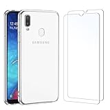 NEW'C Hülle für Samsung Galaxy A20e - Ultra Transparent Silikon Weiches TPU...