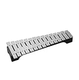 xylophon erwachsene 15-Noten-Xylophon, Glockenspiel, Holzsockel, Aluminiumstäbe Mit...