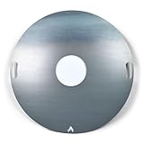 Grillrost.com Das Original Feuerplatte 80cm - Massive 5mm Grillplatte für die Feuertonne...
