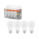 Osram LED Base Classic A Lampe, in Kolbenform mit E27-Sockel, nicht dimmbar,...