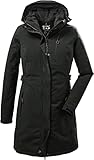 killtec Damen Funktionsparka/Parka mit abzippbarer Kapuze - KOW 165 WMN PRK, dunkeloliv,...