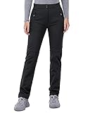33,000ft Wanderhose Damen wasserdichte Winddichte Thermohose Softshellhose Warm Gefüttert...