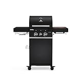 BURNHARD® 2-Brenner Gasgrill FRED Jr. Deluxe inkl. 900°C...