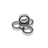6801 2RS Lager 12 * 21 * 5 mm (10 STÜCK) ABEC-7 Metrisches Dünnschlifflager 61801RS 6801...