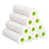 ToolSpace 10x Lackierwalze 11cm Farbwalze Farbroller Lasur Lackierrolle...