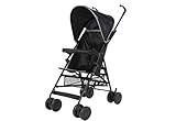 Kidmeister Sitzbuggy S2 Buggy Sportwagen Kinderwagen Jooger (Schwarz)