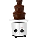 Clatronic® Schokobrunnen mit exzellentem Schokofluss | für Früchte und Gebäck I leicht...