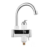 HOGART Elektrische Wasserhahn mit Durchlauferhitzer 230v für Küche, Garten, Bad,...