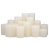 Premium Kerzenset 4,5 kg durchgefärbte Stumpenkerzen von Kerzenwelt 1. Wahl...