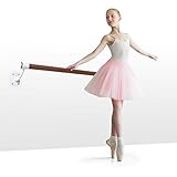 Klarfit Barre Mur - Ballettstange, Wandmontage, platzsparend: SmartSpace...