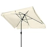 Derby Basic Lift NEO 250x200 – Rechteckiger Sonnenschirm – Höhenverstellbar – ca....