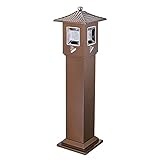 Stehender Aschenbecher, moderner Retro-Bodenständer, hoher aus Metall for den...