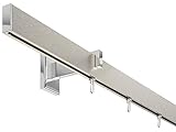 DécoProfi Innenlauf Gardinenstangen Set rechteckig Short [Komplettstilgarnitur]...