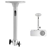 RMENOOR Beamerhalterungen Alu Deckenhalter Beamer Deckenhalterung Schwenkbar Universal...