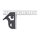 Starrett 10MH-150 Kombinationswinkel mit Winkelaufsatz, 150 mm, Metrisch