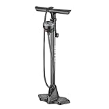 Beto Fahrradpumpe mit Oben positioniertes Manometer, luftpumpe Fahrrad für alle Ventile -...