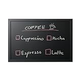 Bi-Office, Blackboard Back2Chalk Essentials, Kreidetafel mit Schwarz Matt MDF Rahmen,...