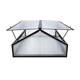 Gegaden Alu Mini-Gewächshaus Frühbeet Treibhaus,|117x97x52.5 cm|Tomatenhaus...